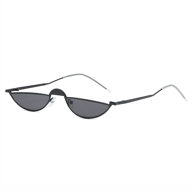Small Inverted Cat-Eye Sunglasses