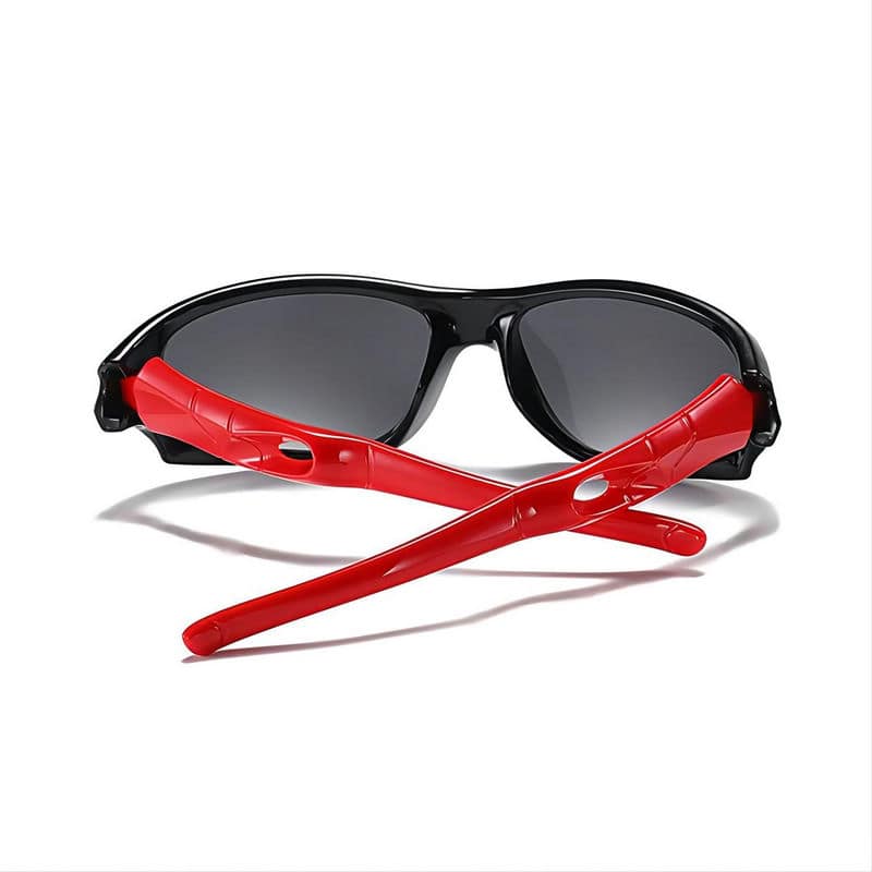 Kids Sport Sunglasses TwoTone Wrap Frame